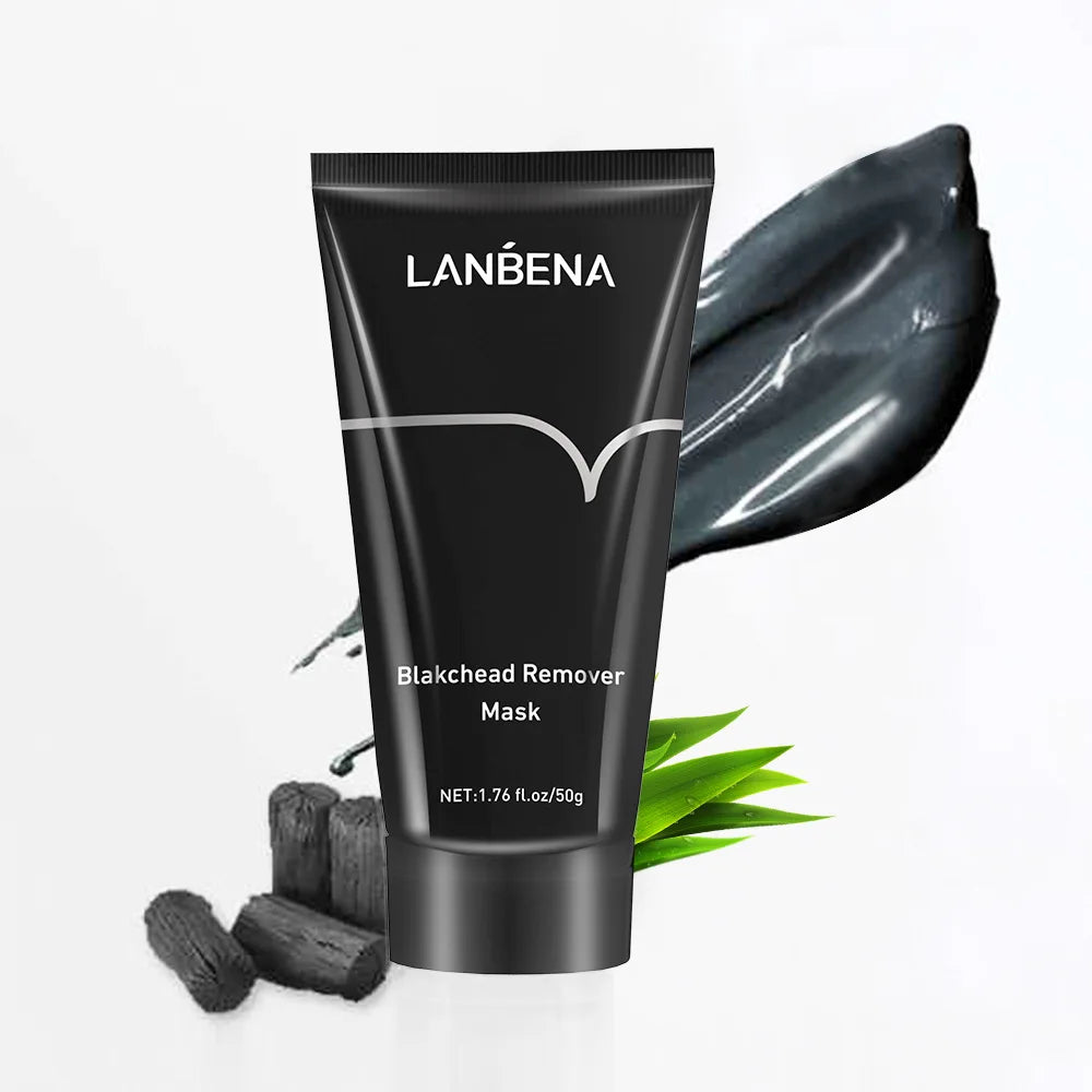 LANBENA Remove Blackhead Mask Deep Cleansing Exfoliating Shrink Pores Acne Black Head Removal Cream Improve Rough Skin Care