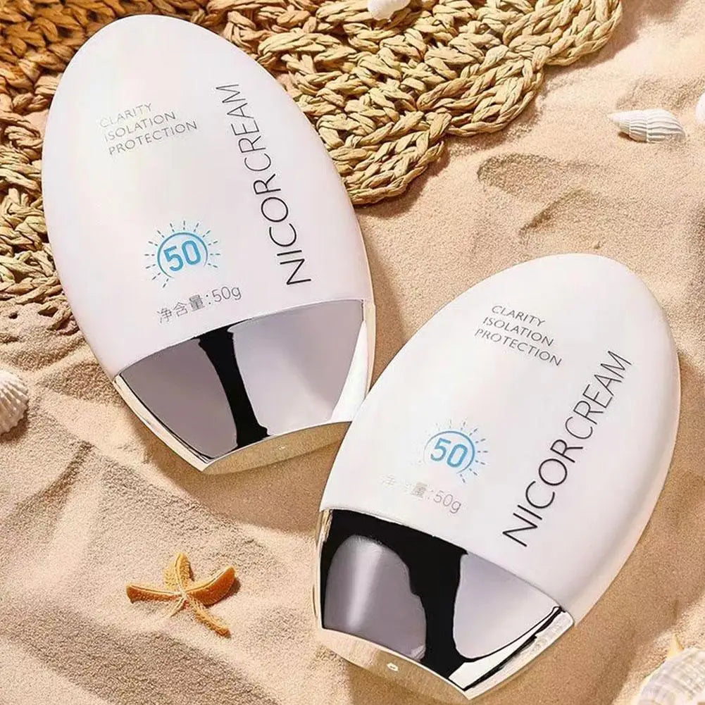 50ml Waterproof Facial Body Sunscreen Sun Cream Sunblock Skin Protective Cream Anti Sun Facial Protection Cream SPF50+