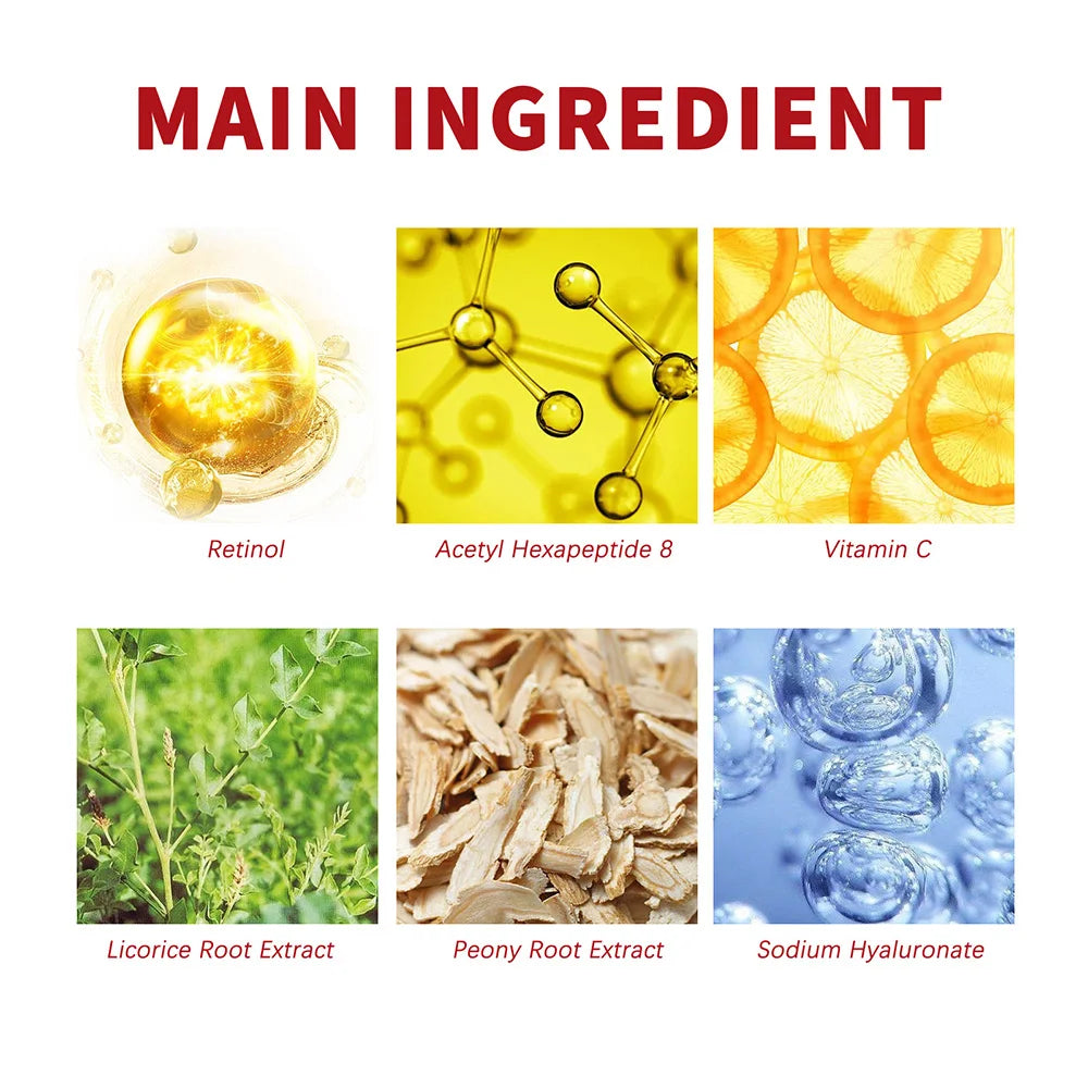 Retinol Lifting Firming Cream Collagen Smooth wrinkles Face Cream For Moisturizer Whitening Nourishing Brighten Skin Products