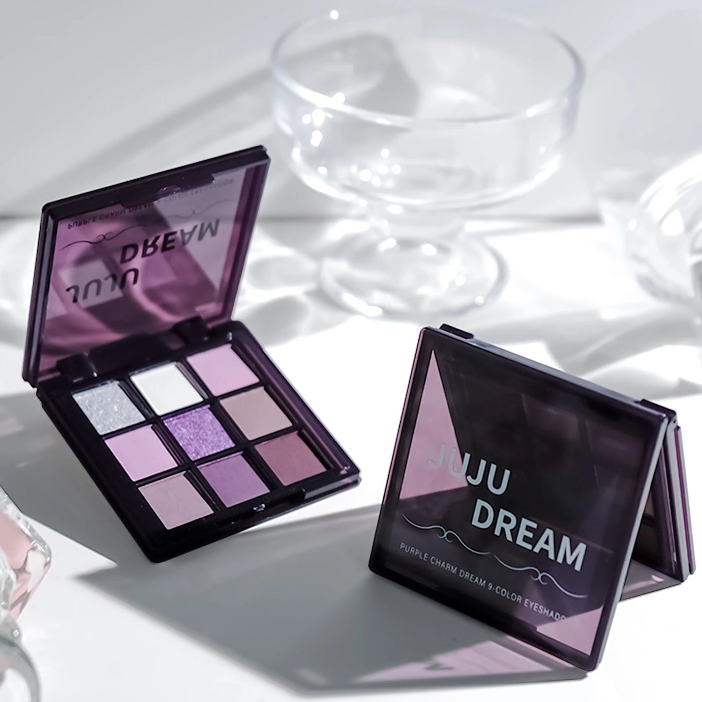 JUJU Dream 9-Color Smoky Purple Eyeshadow Palette