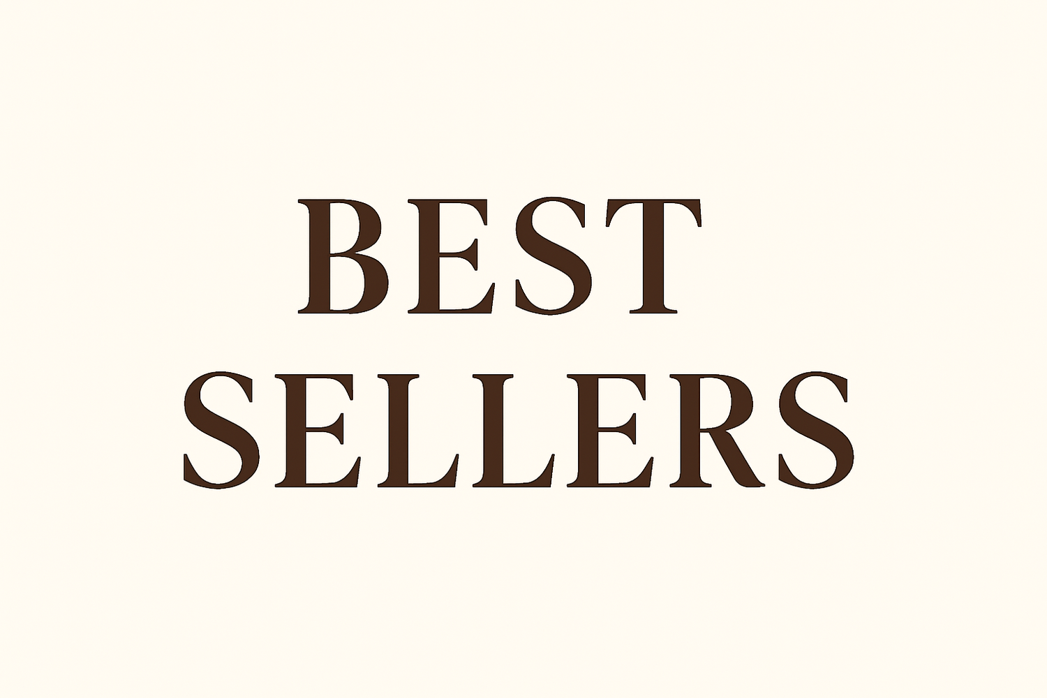 Best Sellers