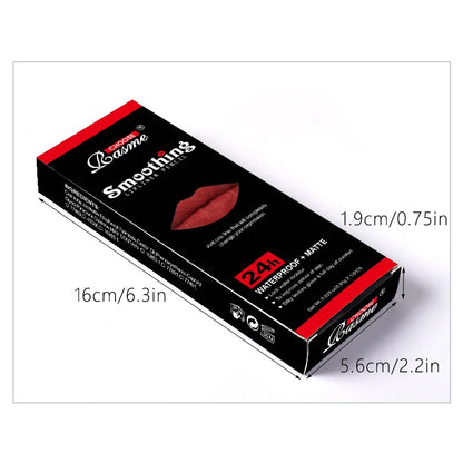 12-Piece Long-Lasting Lipstick & Lip Liner Set