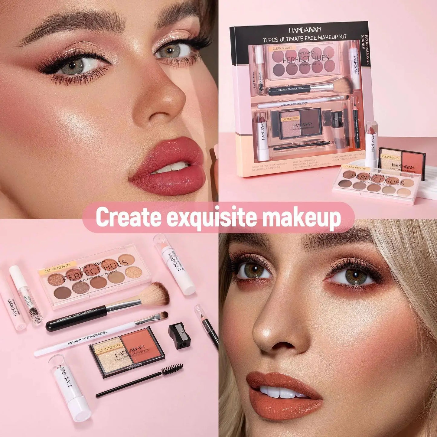 Handaiyan 11-Piece Complete Makeup Set