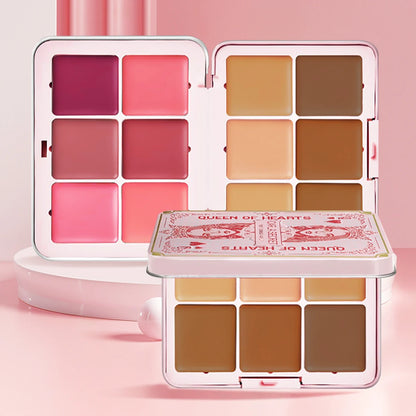 12-Color Concealer & Blush Palette
