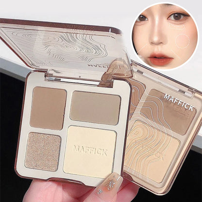 MAFFICK 4-Color Contour & Highlight Palette