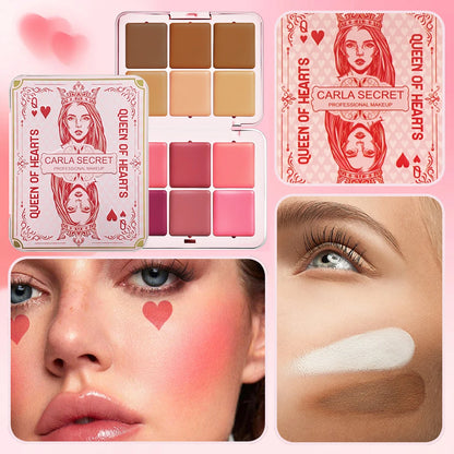 12-Color Concealer & Blush Palette