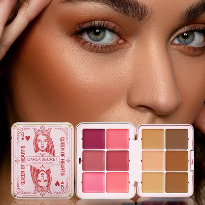 12-Color Concealer & Blush Palette