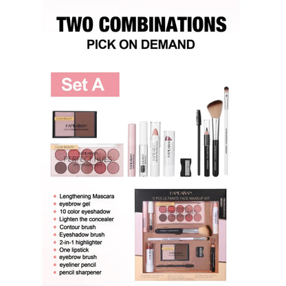 Handaiyan 11-Piece Complete Makeup Set