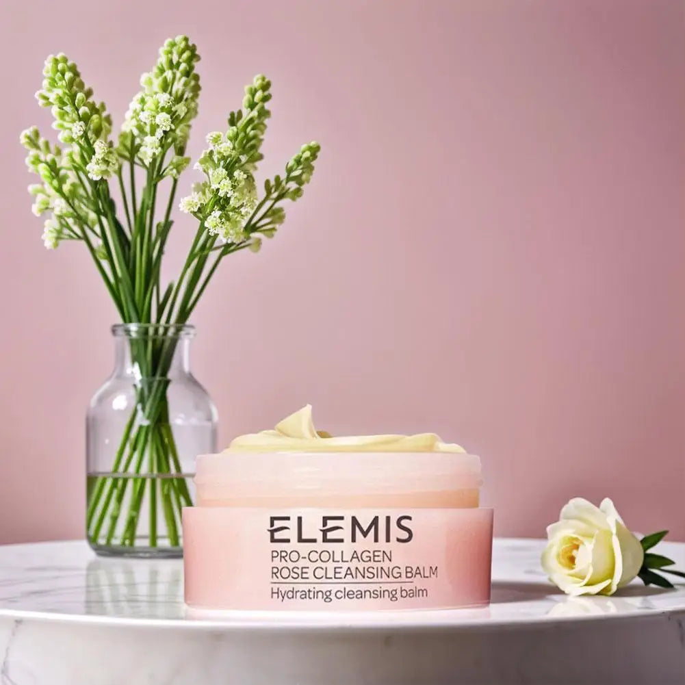 Rose Essence Skin Care Cleansing Balm100ml Quick Emulsification Mild Non Irritating Cleanser Sensitive Skin Application