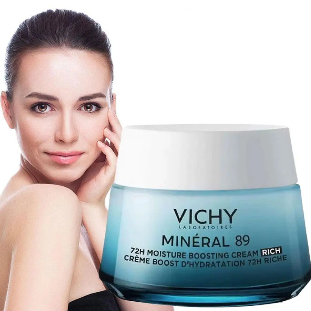 Vichy 50ml Energizing Muscle Activating Face Cream  Hydrating Soothing Skin Firming Brighten Moisturizing Repairing Skin Care