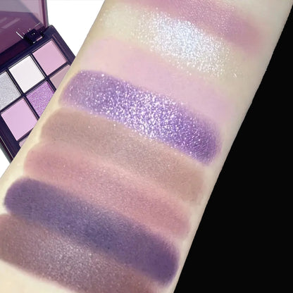 JUJU Dream 9-Color Smoky Purple Eyeshadow Palette