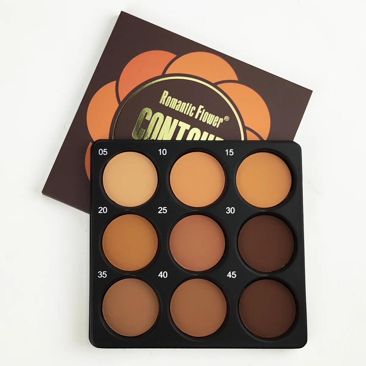 9-Color Contour & Foundation Palette