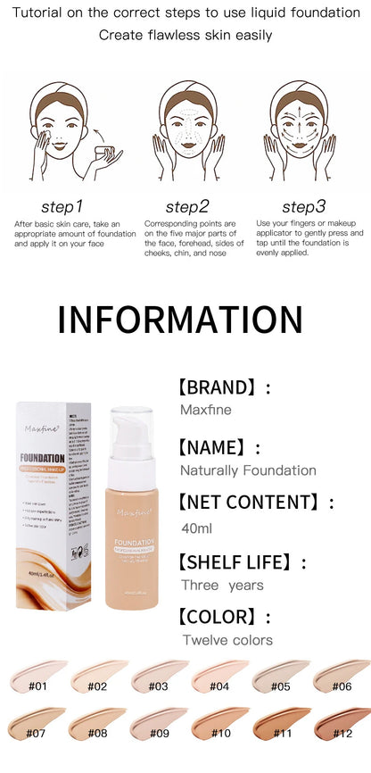 MAXFINE Liquid Foundation
