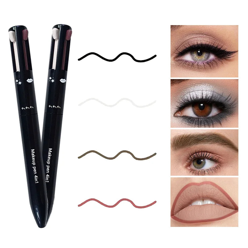 4-in-1 Multi-Functional Pencil – Lips, Eyes & Brows