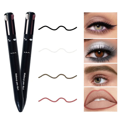 4-in-1 Multi-Functional Pencil – Lips, Eyes & Brows