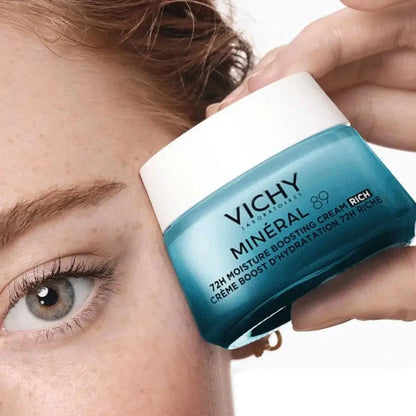 Vichy 50ml Energizing Muscle Activating Face Cream  Hydrating Soothing Skin Firming Brighten Moisturizing Repairing Skin Care