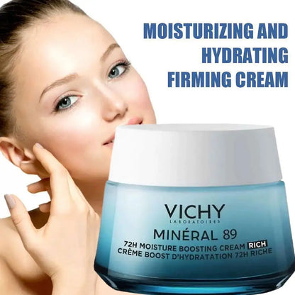 Vichy 50ml Energizing Muscle Activating Face Cream  Hydrating Soothing Skin Firming Brighten Moisturizing Repairing Skin Care