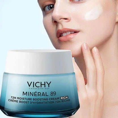 Vichy 50ml Energizing Muscle Activating Face Cream  Hydrating Soothing Skin Firming Brighten Moisturizing Repairing Skin Care